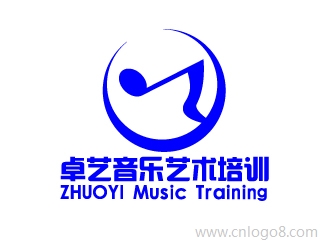 昌吉市卓艺音乐艺术培训中心商标设计