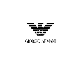 阿玛尼(Giorgio Armani)企业LOGO设计欣赏 - LOGO800