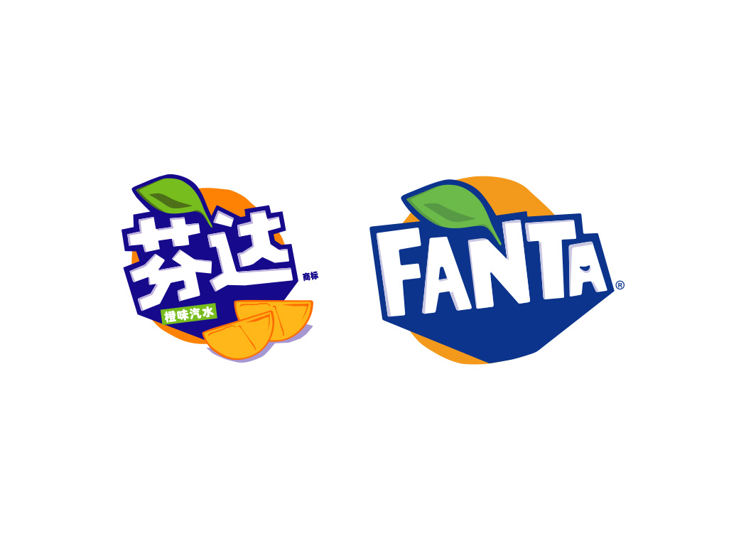 Fanta芬达logo矢量图