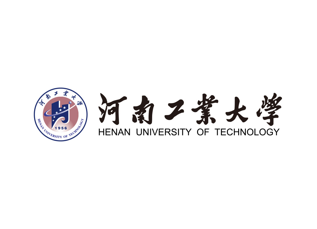 大学校徽系列：河南工业大学标志矢量图