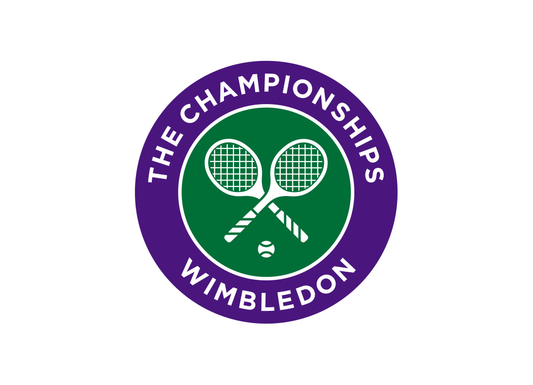 温布尔登网球锦标赛（Wimbledon Championships）logo标志矢量图