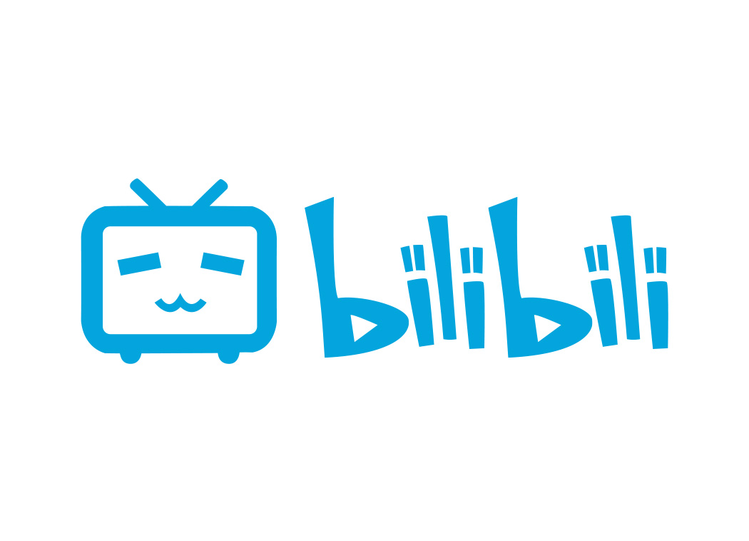 bilibili哔哩哔哩logo标志矢量图