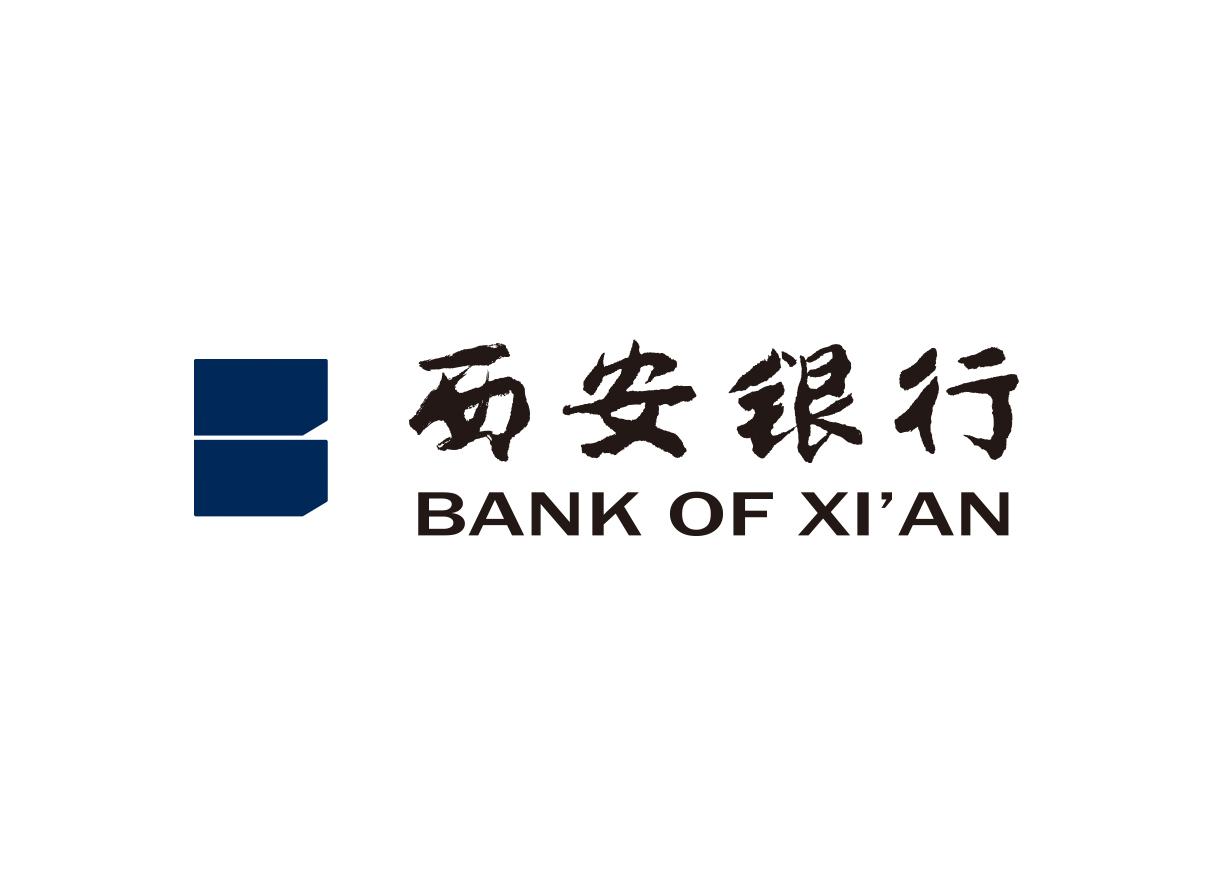 西安银行logo标志矢量图