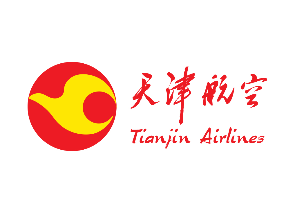 天津航空logo标志矢量图