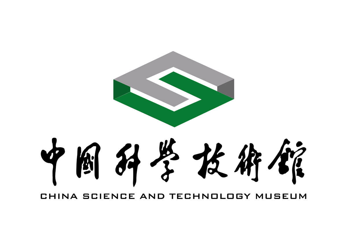中国科学技术馆logo标志矢量图