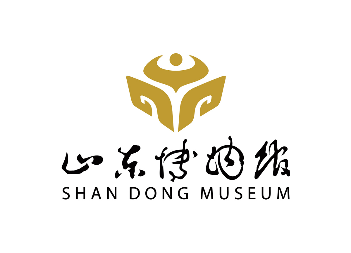山东博物馆logo标志矢量图