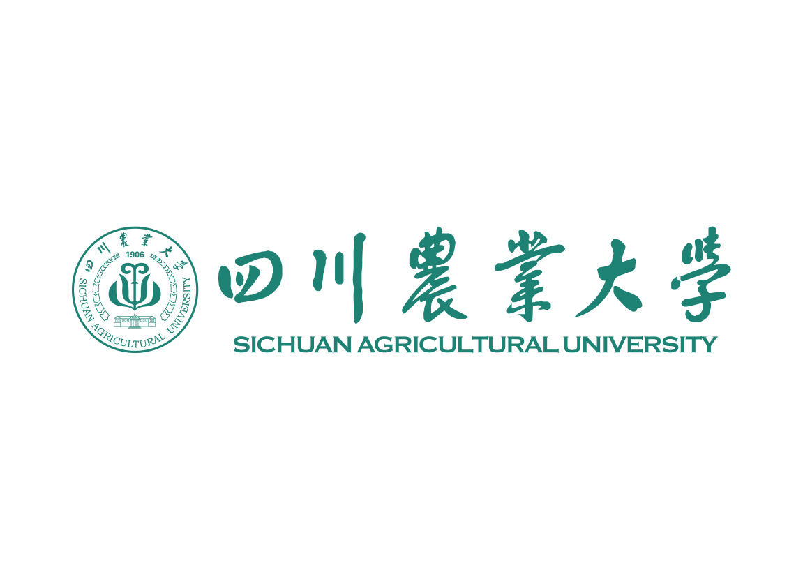 大学校徽系列：四川农业大学标志矢量图