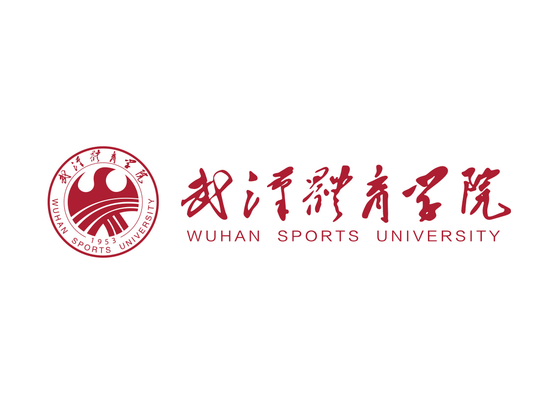 大学校徽系列：武汉体育学院标志矢量图