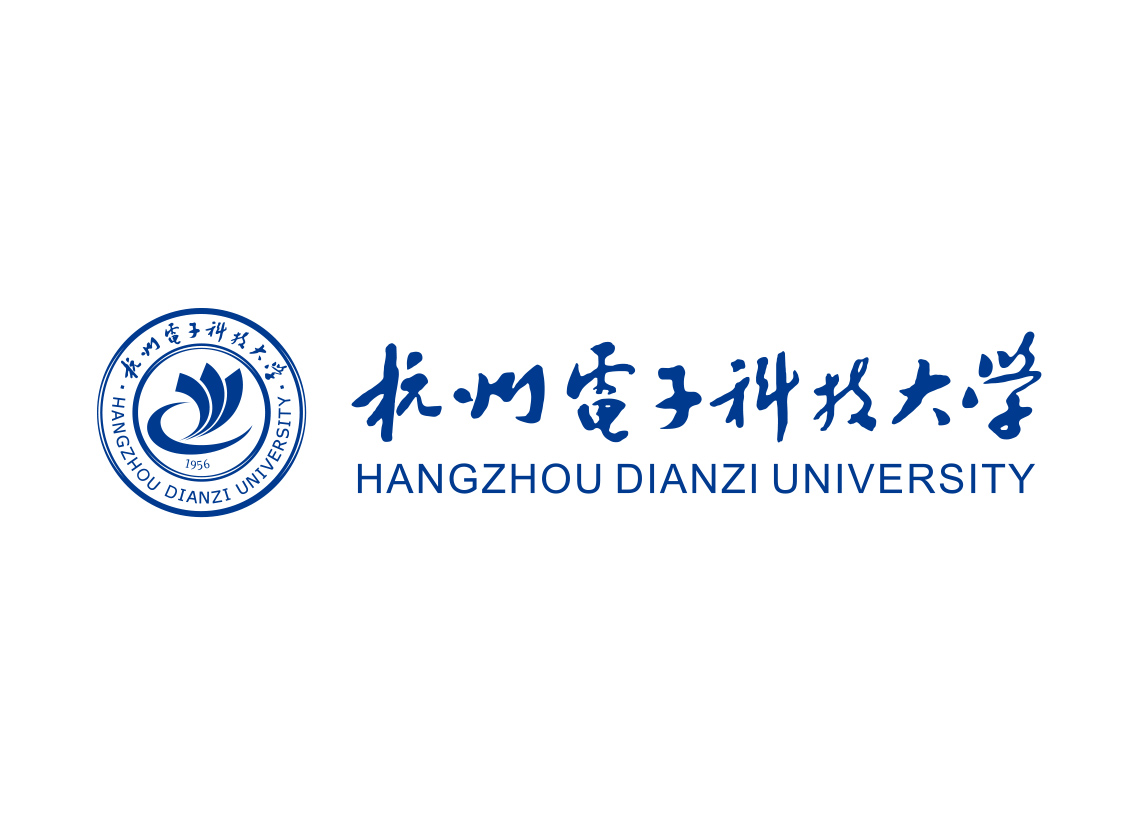 大学校徽系列：杭州电子科技大学标志矢量图