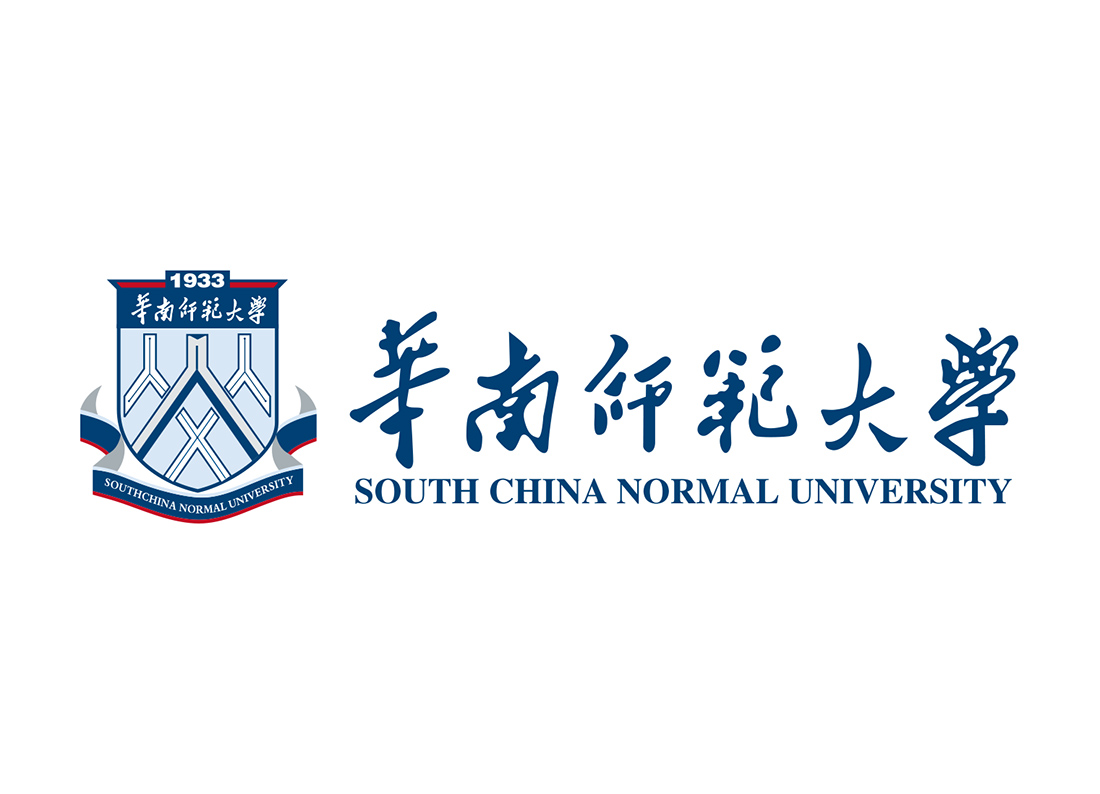 大学校徽系列:华南师范大学标志矢量图