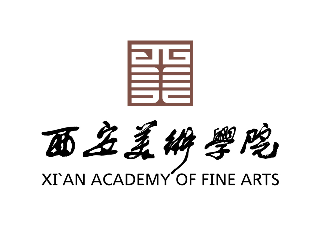 大学校徽系列:西安美术学院标志矢量图