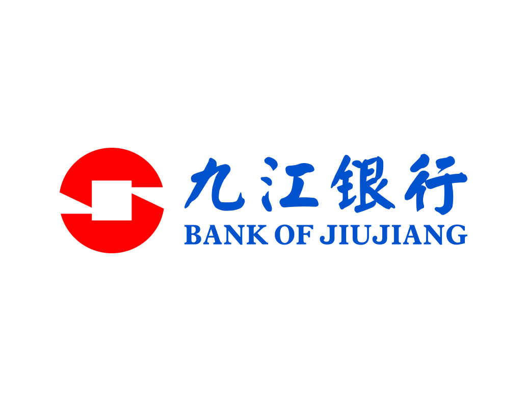 九江银行logo标志矢量图