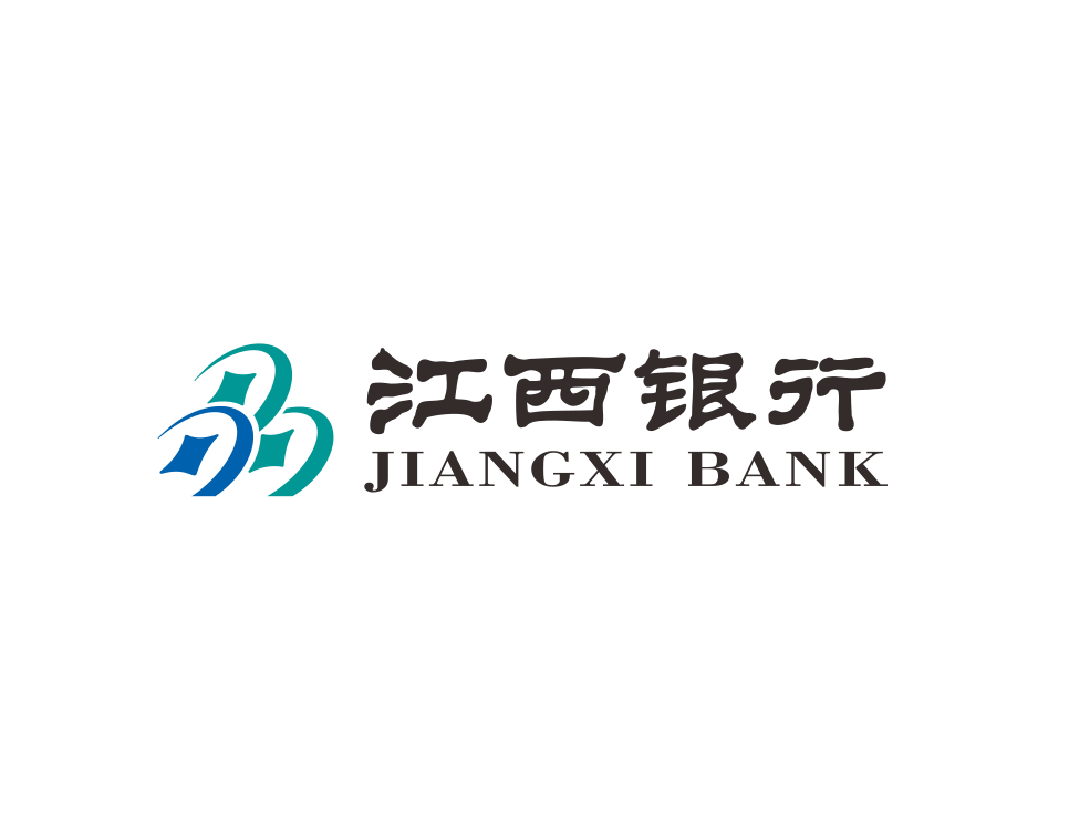 江西银行logo标志矢量图