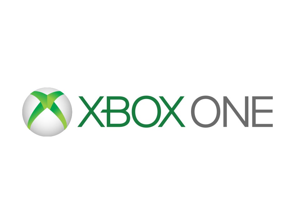 XBOX ONE游戏机logo矢量图