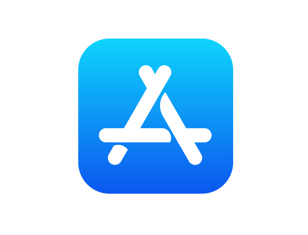 苹果App Store图标logo矢量图