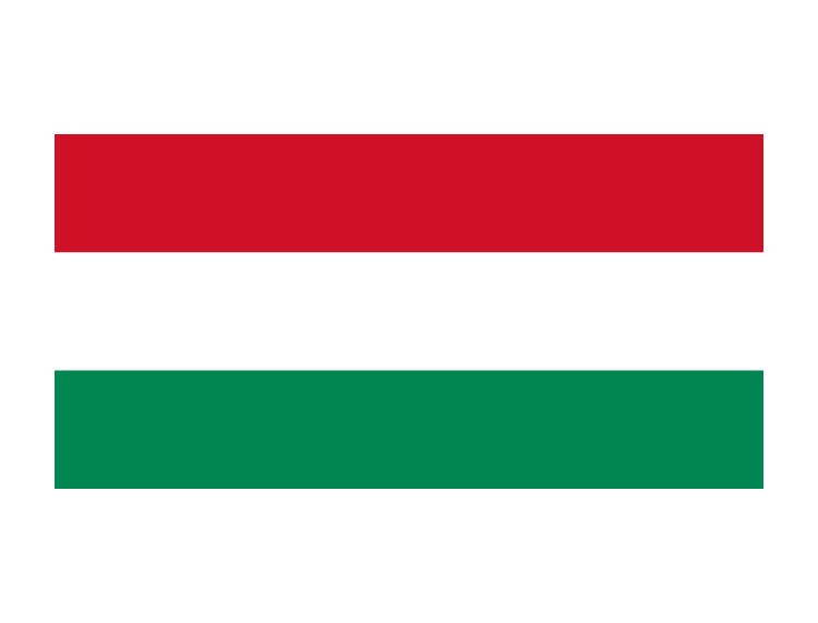 匈牙利国旗矢量图