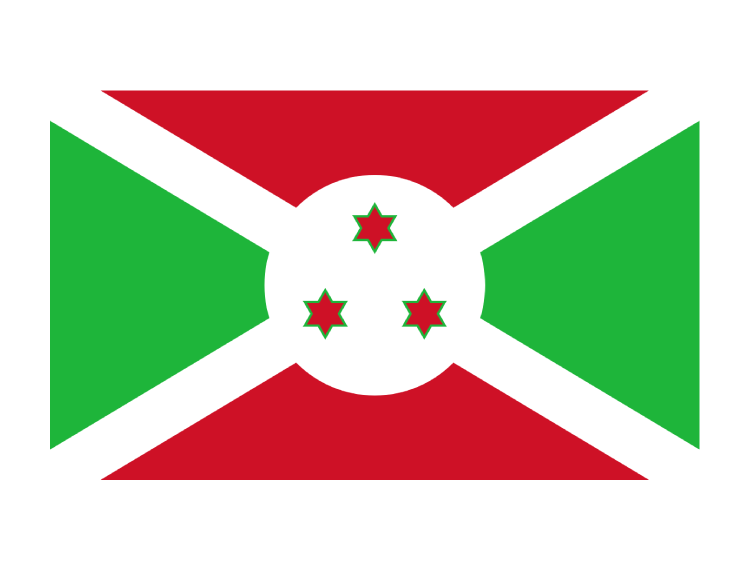 布隆迪国旗矢量图