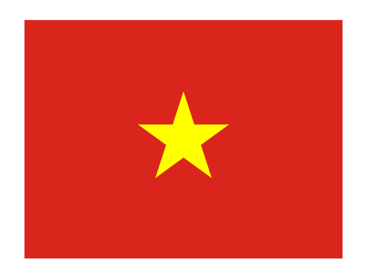 越南国旗矢量图