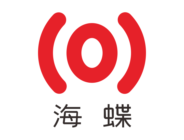 海蝶音乐logo标志矢量图