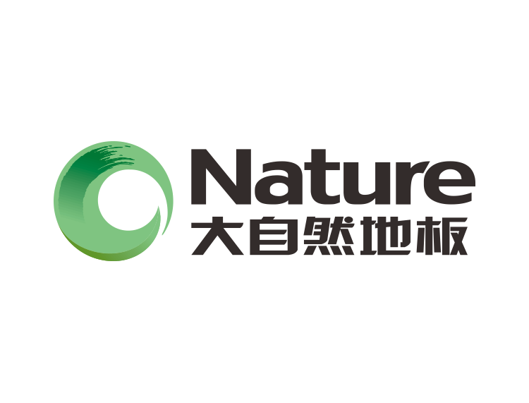 大自然地板logo标志矢量图