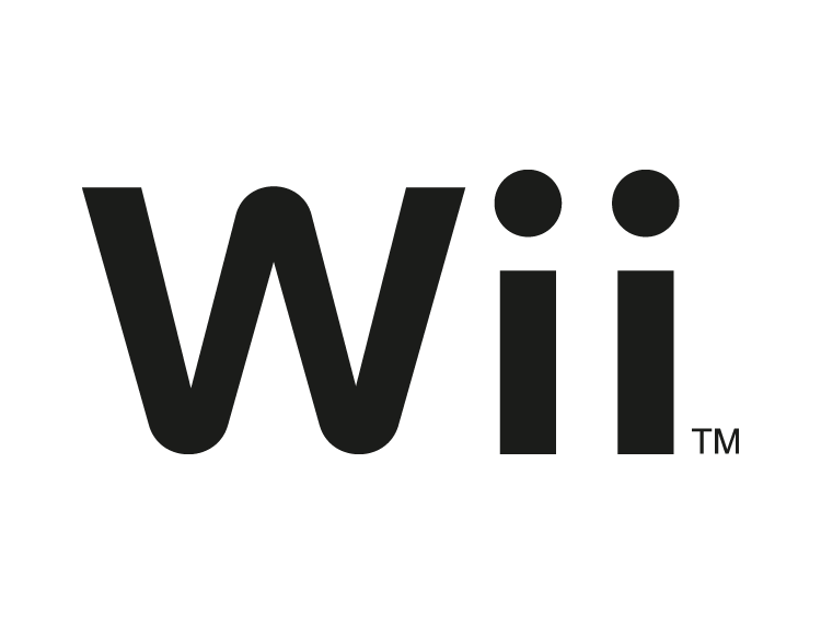 Wii游戏机logo标志矢量图