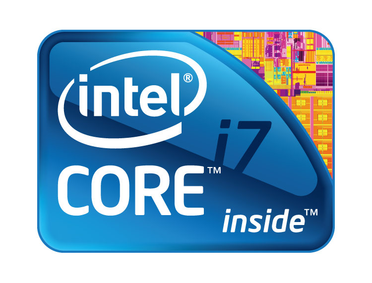 Intel酷睿i7标志矢量图