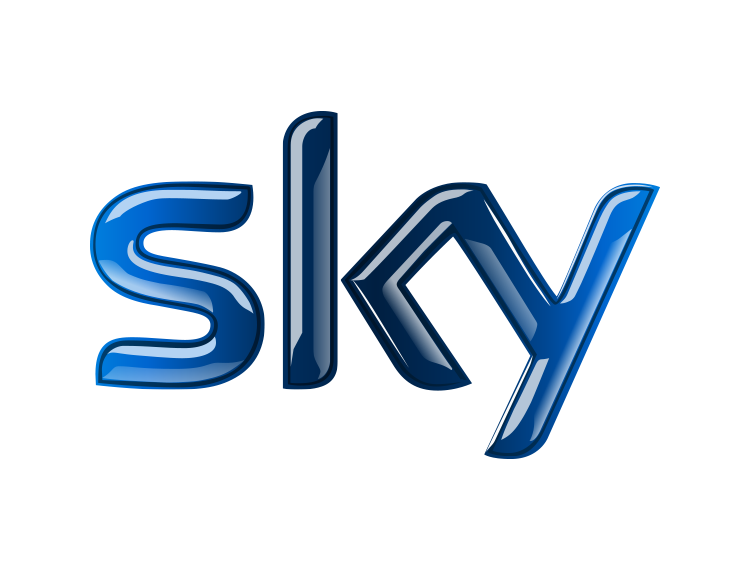 SKY英国天空电视台logo标志矢量图