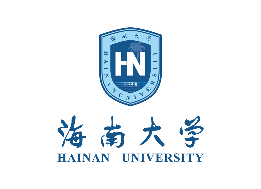 海南大学校徽标志矢量图