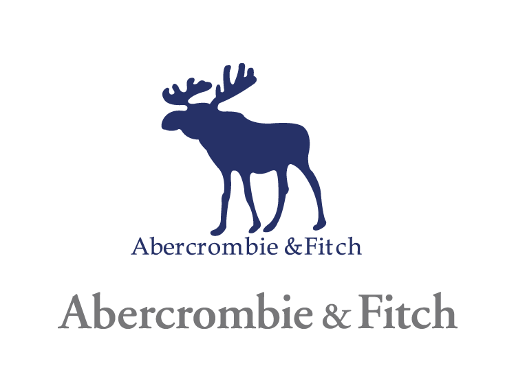 休闲服装品牌Abercrombie & Fitch标志矢量图
