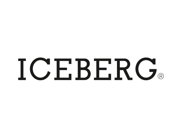 意大利时装品牌冰山(Iceberg)标志矢量图