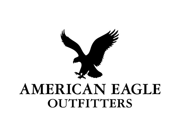 服装品牌美国鹰(American Eagle)标志矢量图