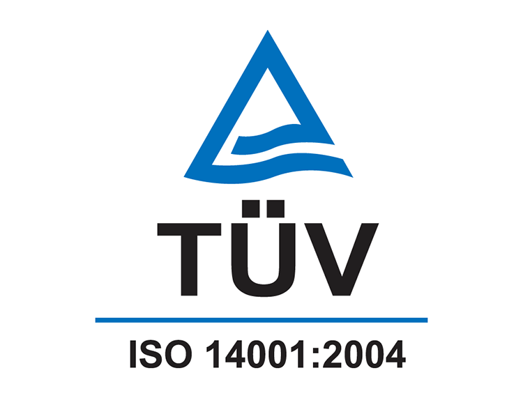 TUV ISO 14001:2004认证标志矢量图