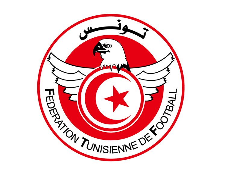 突尼斯国家足球队队徽标志矢量图