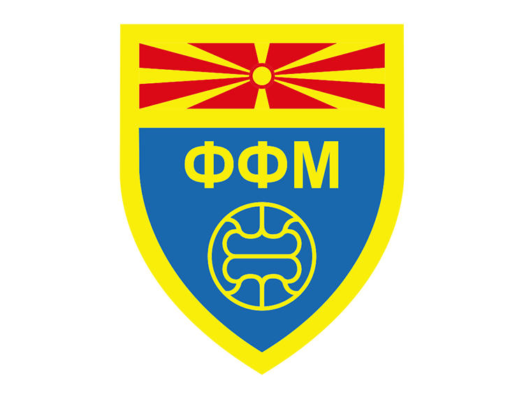 马其顿国家足球队队徽标志矢量图