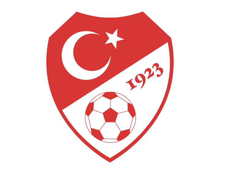 土耳其国家足球队队徽标志矢量图