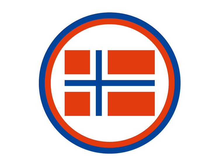 挪威国家足球队队徽标志矢量图