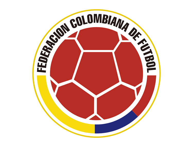 哥伦比亚国家足球队队徽标志矢量图