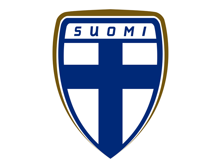 芬兰国家足球队队徽标志矢量图