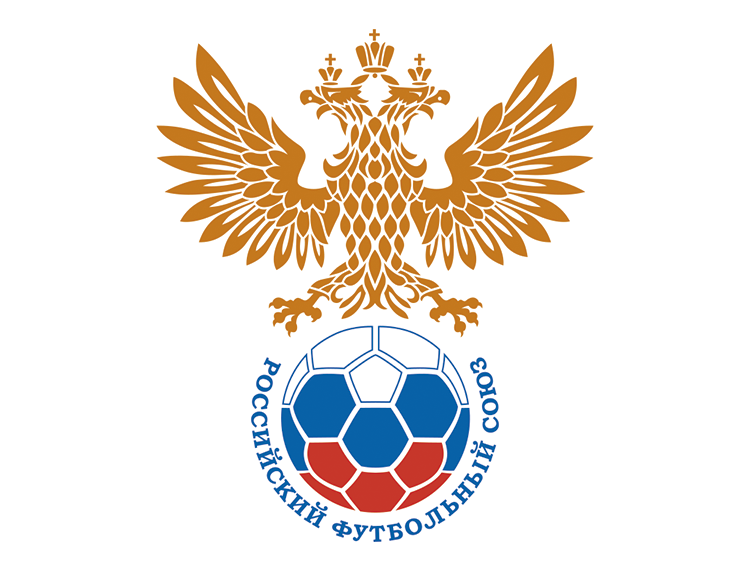 俄罗斯国家足球队队徽标志矢量图