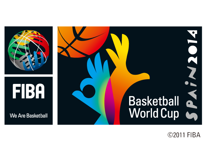 2014篮球世界杯logo标志矢量图