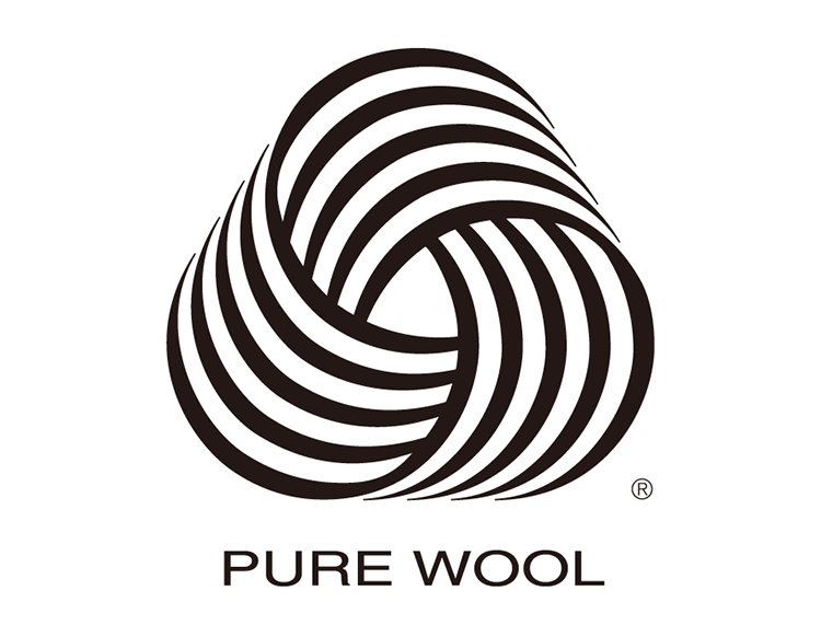 纯羊毛(Pure Wool)标志矢量图