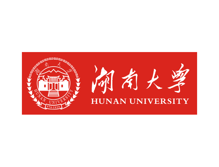 大学校徽系列:湖南大学标志矢量图