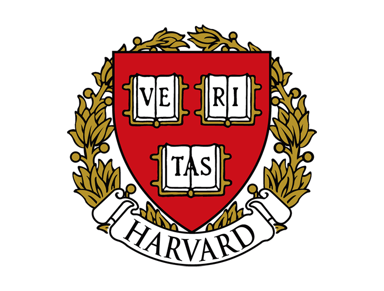哈佛大学校徽标志矢量图