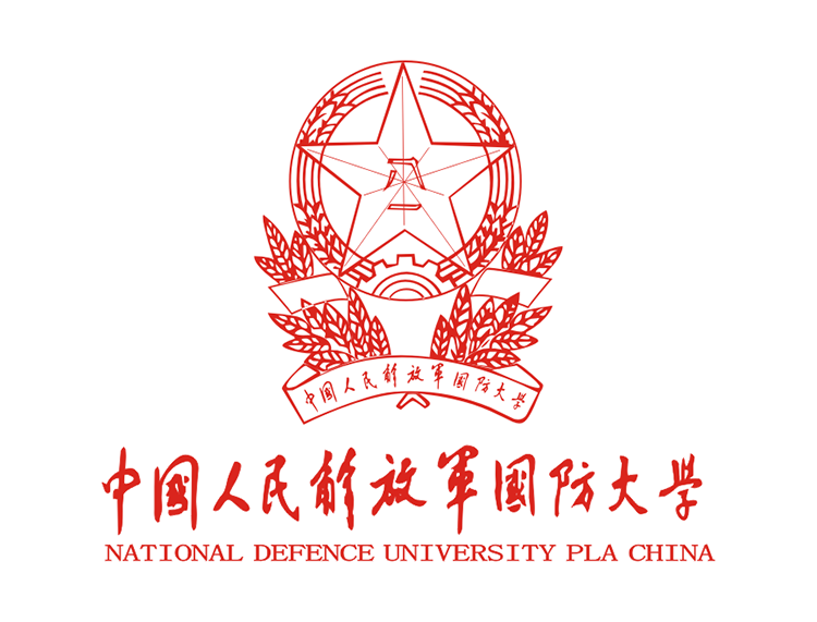 大学校徽系列:中国人民解放军国防大学标志矢量图