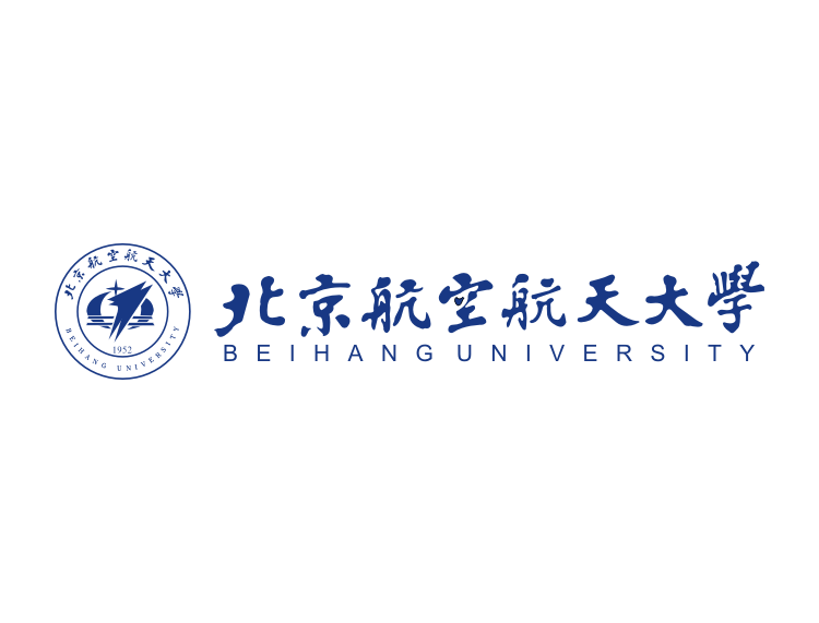 大学校徽系列:北京航空航天大学标志矢量图