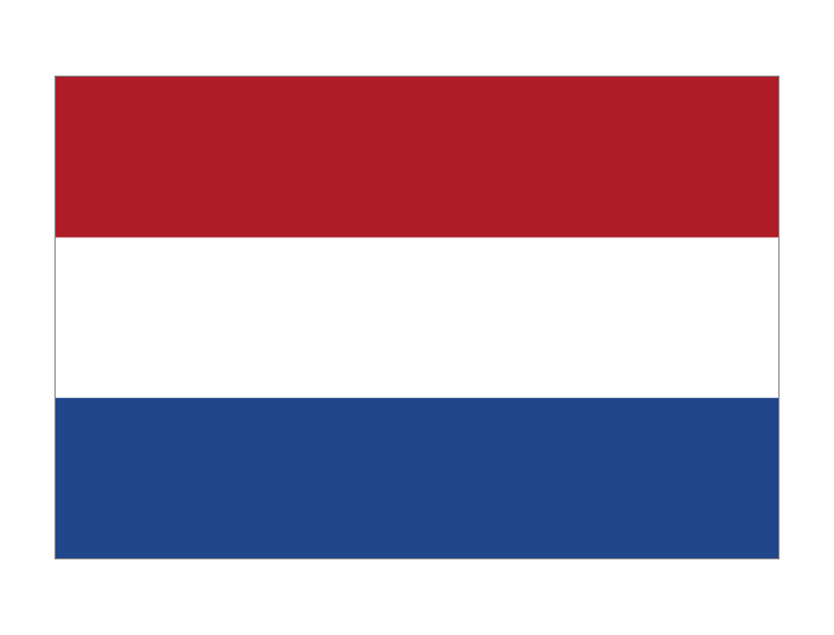 荷兰国旗矢量图