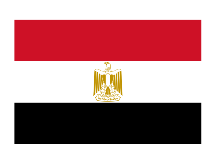 埃及国旗矢量图