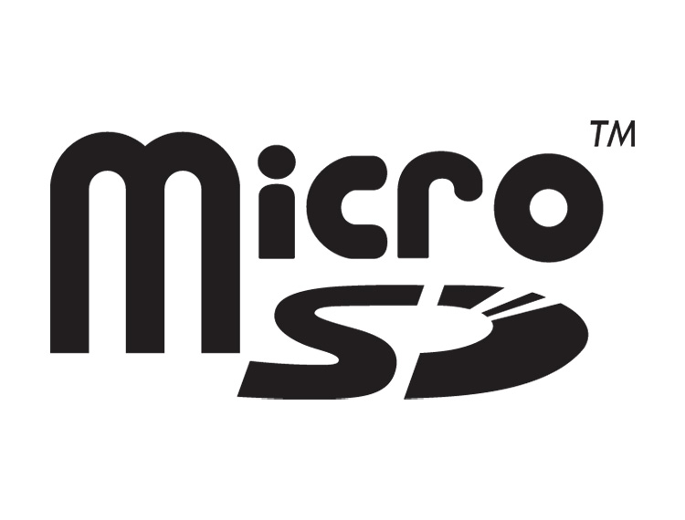 micro SD标志矢量图