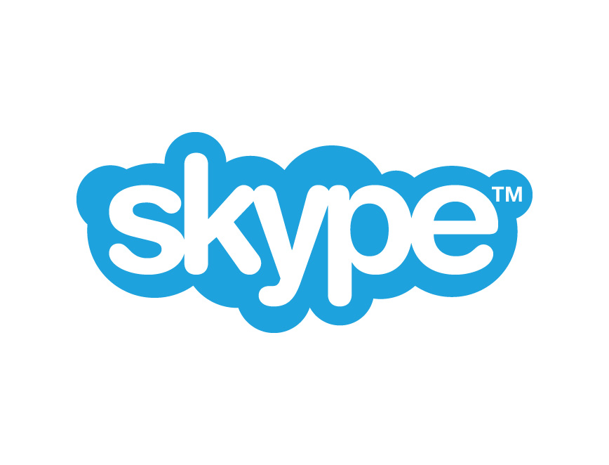 Skype标志矢量图