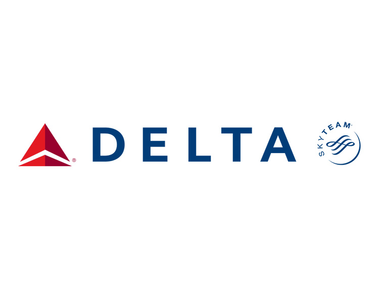 达美航空(Delta Air Lines)标志矢量图